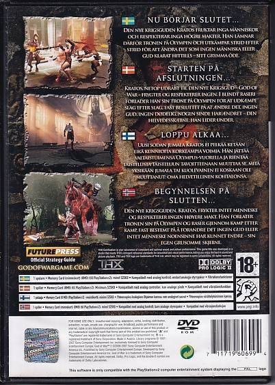 God of War II - PS2 (A Grade) (Genbrug)